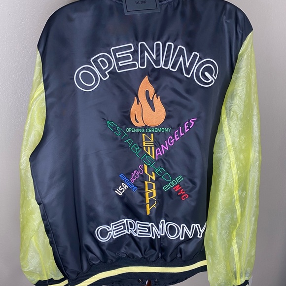 New with tags Open Ceremony varsity jacket size medium - Picture 2 of 6